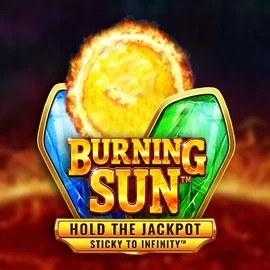 Burning Sun slot logo by Wazdan at Donbet Casino