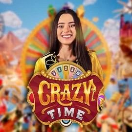 Play the Crazy Time slot by Evolution on Donbet Casino