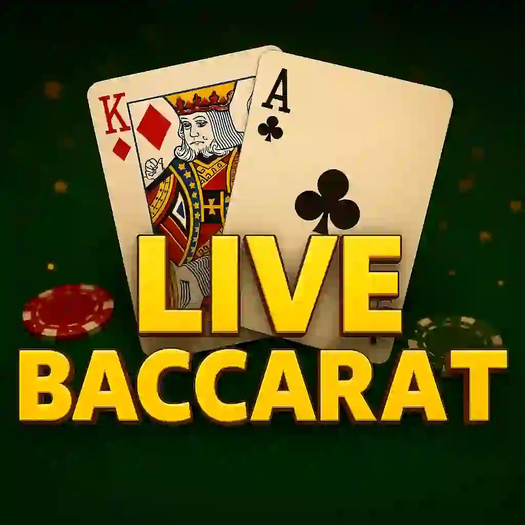 Live Baccarat logo – Live Casino by Evolution at Donbet Casino